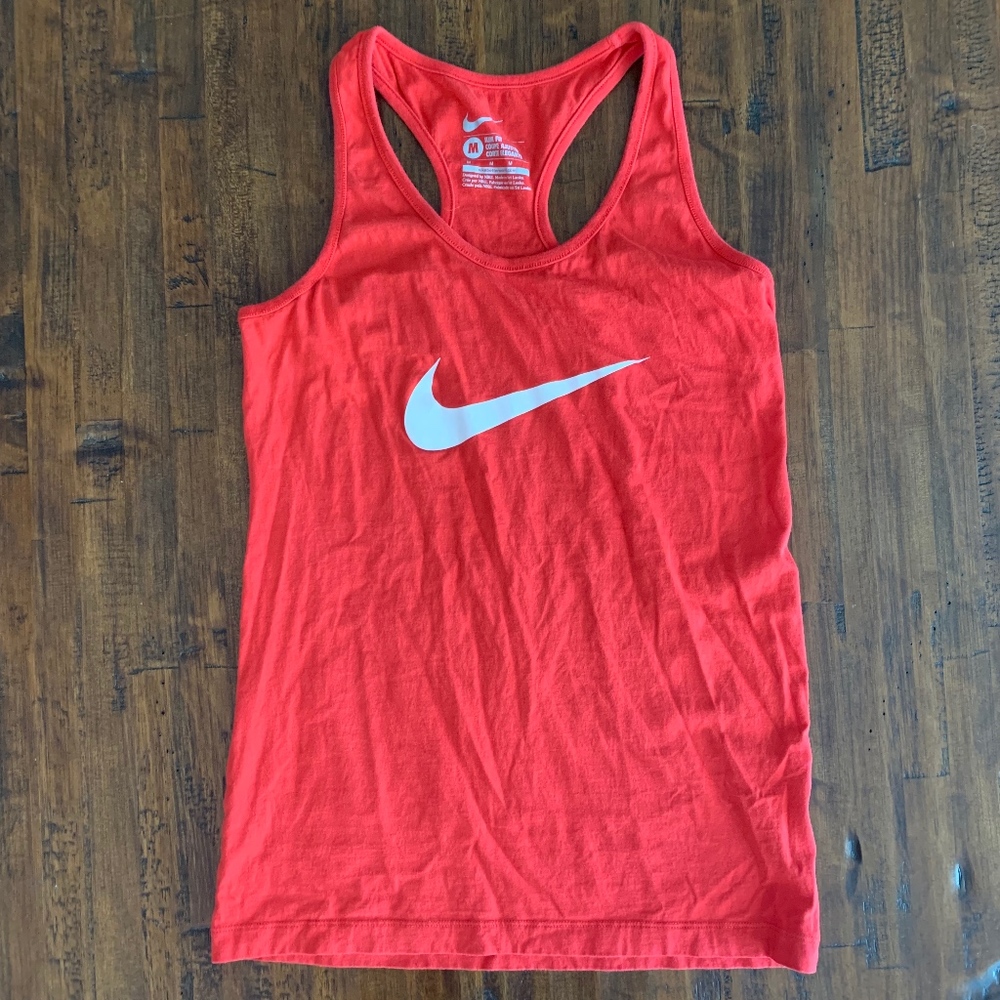 Nike Swoosh Logo Racerback Tank Top